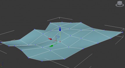 transform vertices on the Z-axis