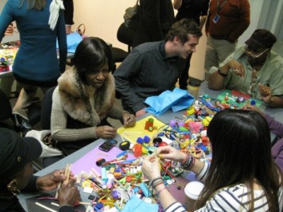 Participants model their ideal cities