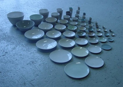 tableware by vincent de rijk, 2003