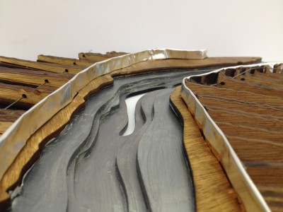 final model: view along the river 